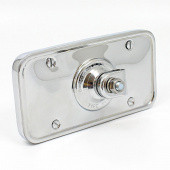 395C: Rectangular rear view mirror - 152mm x 82mm, equivalent to Lucas Type 160 - Chrome plated from £169.75 each