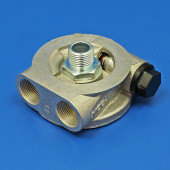 HFP1: High flow thermostatic oil cooler take off plate - with M22 x 1.5 female threads from £104.00 each