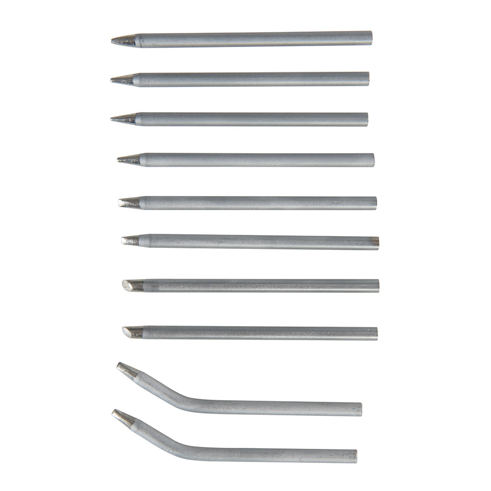 Soldtips: Soldering Iron Tips Set 10 piece 40W for Classic & Vintage ...