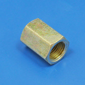 1/4BSPF-1/8BSPF-STR: Steel adaptor nut - ¼” BSP to 1/8” BSP - female/female threaded tube from £6.36 each