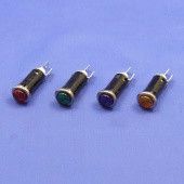 0609: Chrome rimmed panel warning light from £5.85 each