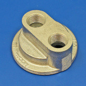 FRPTOP5: Oil filter relocation plate - for M18 spigot from £30.80 each