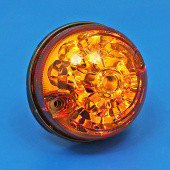 S6061LED: Land Rover LED Amber Indicator Lamps - FRONT or REAR (PAIR) from £31.39 pair