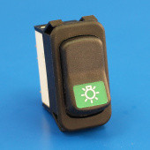 DUSW6: 2 Position Durite Rocker Switch Off/On - Spot Light from £15.08 each
