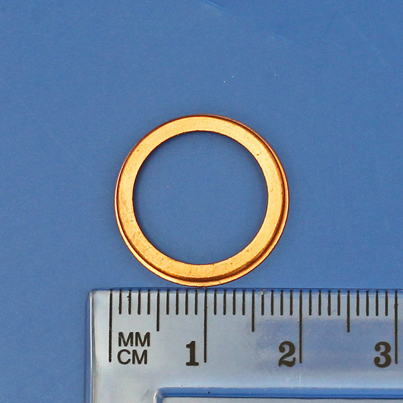 WFC9/16 M14 Folded Copper Washer Folded Copper Washers Washers and