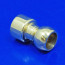 Polished brass single point mounting stud