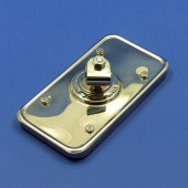 395N: Rectangular rear view mirror - 152mm x 82mm, equivalent to Lucas Type 160 - Nickel plated from £146.45 each