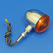 876PEDS: Pedestal Indicator - CHROME, full lens, short (15mm plain section) stem (PAIR) from £39.99 pair