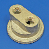 FRPTOP6: Oil filter relocation plate - for M20 spigot from £34.95 each