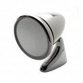 TEXBUL-L: Tex door mounted bullet mirror - Left hand, stainless steel from £50.09 each