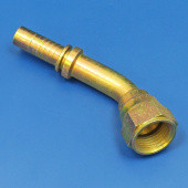10JICF-1/2SC-45: SWAGE or CLIP on hose ftting -10 JIC for 1/2