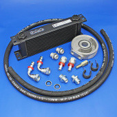 OCT6: Oil cooler system for Triumph TR5 and 6 - in line fitting with original oil filtration assembly from £241.84 each