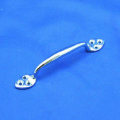 276: Bonnet handle - 6 screw fixing, heart shaped tabs from £22.08 each