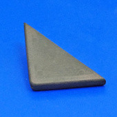 260P: Rubber bonnet corner - Plain, 45mm sides from £3.23 each