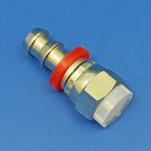 8JICF-1/2P-STR: PUSH ON hose fitting -8 JIC female for 1/2