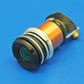 842Blk-G-12V: Ignition/indicator warning lamp equivalent to Lucas WL3 - Black Bezel - Green 12 Volt from £32.88 each