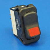 DUSW15: 2 Position Durite Rocker Switch Off/On - Red from £14.36 each