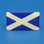 SCOTBDG2: Scotland 3D flag badge, self adhesive (pair) from £11.34 pair