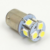 B308LEDW: White 12V LED Side lamp - SBC BA15D base from £4.11 each