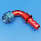 M22M-5/8P-90: PUSH ON hose fitting M22 x 1.5 male for 5/8