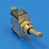 EX894B: Blue LED illuminated chrome toggle switch - Off/On from £10.95 each