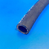 R6: Black rubber 'PUSH ON' Rapide hose, 3/8