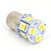 B309ALEDWW: Warm White 12V LED Side lamp - BA15S base from £5.15 each
