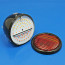 Toby round rear lamp LED (equivalent to the Lucas ST38/'Pork Pie') with INDICATOR conversion - Black WITHOUT Number Plate window - FITTED LED LIGHT BOARD