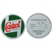 CASTROLSTICKER2: Castrol Screen Service Sticker from £0.96 each