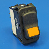 DUSW18: 2 Position Durite Rocker Switch Off/On - Yellow from £14.36 each