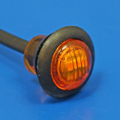 LEDBUTSPA: Button AMBER LED repeater light from £10.11 each