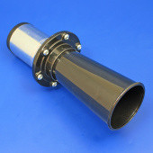 348B: Klaxon type horn in black - 12V from £44.86 each