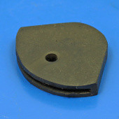571: Rubber bonnet corner - 60 degree, rounded end, 30mm sides from £2.76 each
