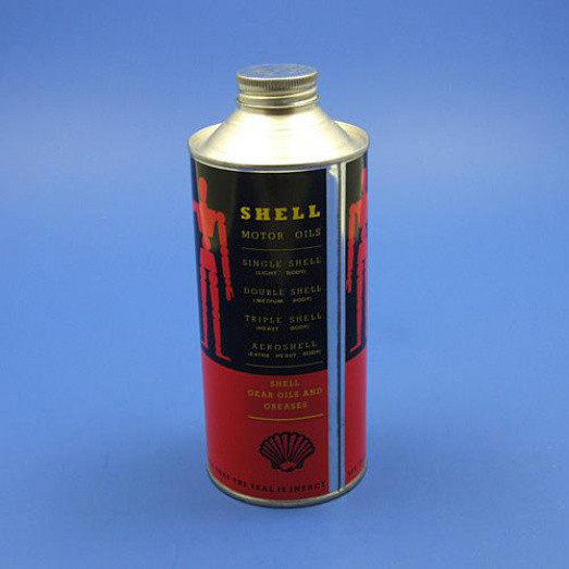 Shell Motor Oil Can