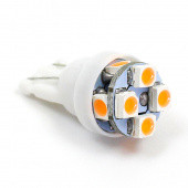 B117ALEDWW: Warm white 6V LED Instrument & Panel lamp - WEDGE T10 base from £3.11 each