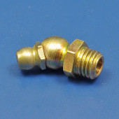 841ANG-5/16UNF: Hydraulic grease nipple - 45 degree angle - 5/16